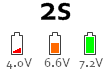 2s A123 Battery Packs - 6.6V