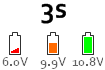 3s A123 Battery Packs - 9.9V