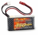 Gens ace 25C 450mAh 2s 7.4v Li-Po Battery