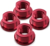 M5 Prop Nuts x 4 - Red - CCW