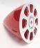 Aeronaut red spinner 89mm