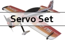 Servo Set for RC Factory 1000mm Models