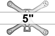 5" Quad Frames