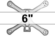 6" Quad Frames