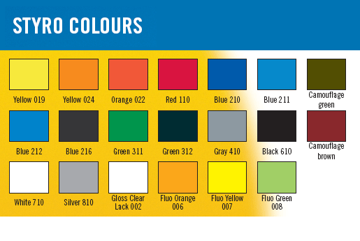 styro colours