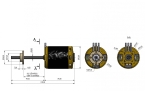 AXi 5345/16HD v2 Sailplane motor dimensions