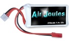 AirJoules 25C 250mAh 2s 7.4V Li-Po Battery